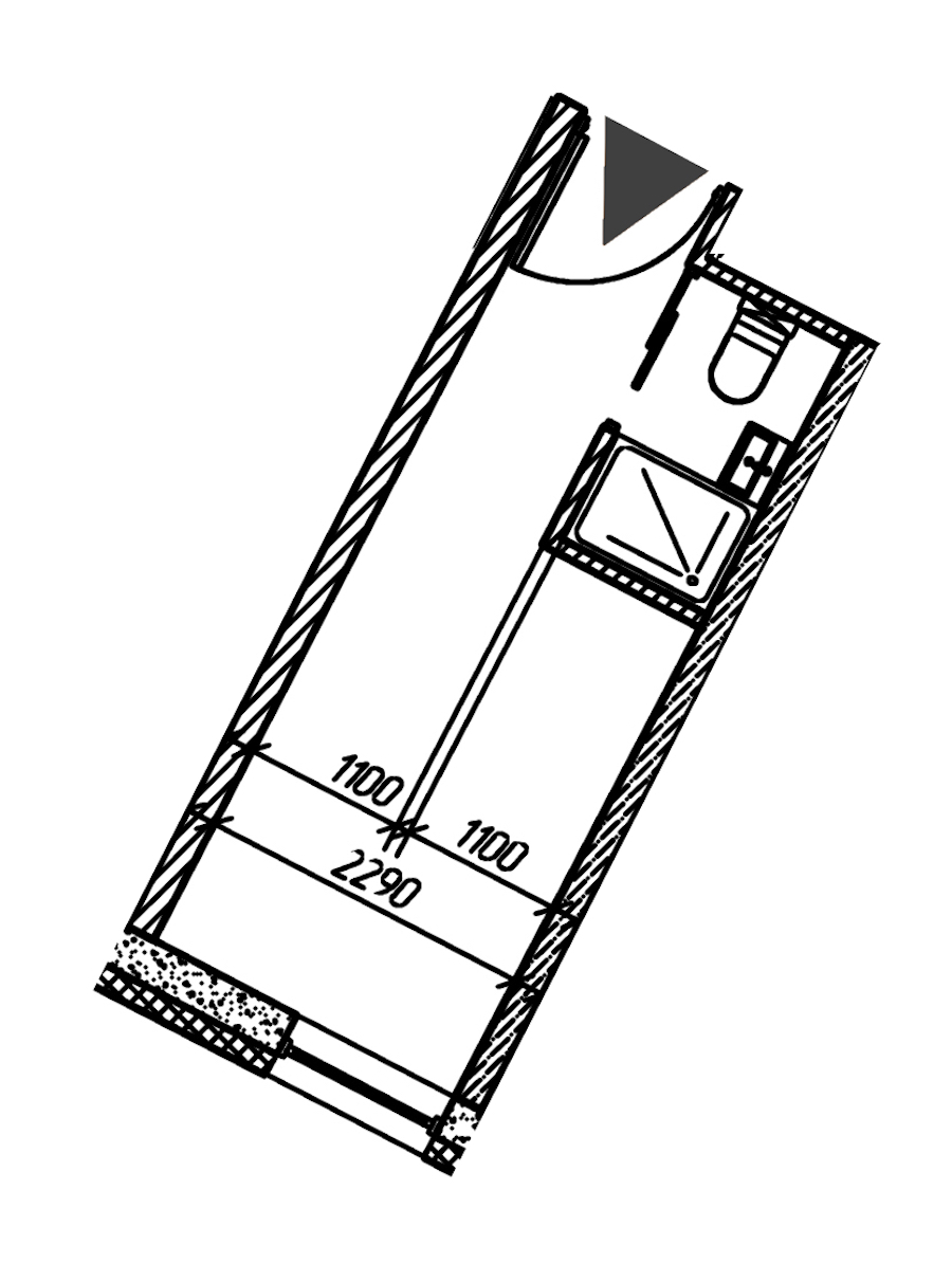 Квартира студия 14.39 м², 18/26 эт., Комплекс апартаментов «cOASIS VERTICAL»